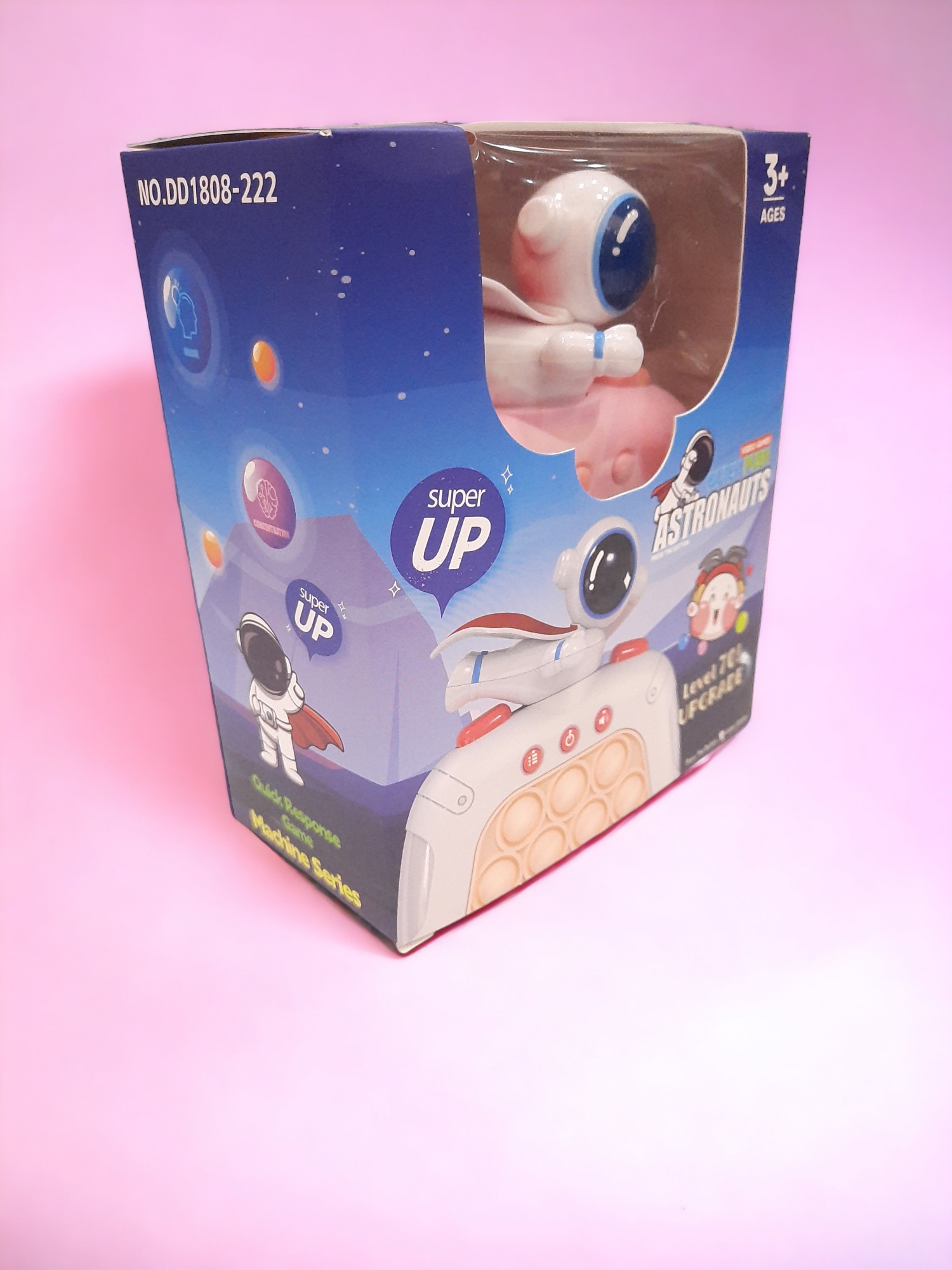 Elektronik Popit Pembe Astronot Modeli - Görsel 6