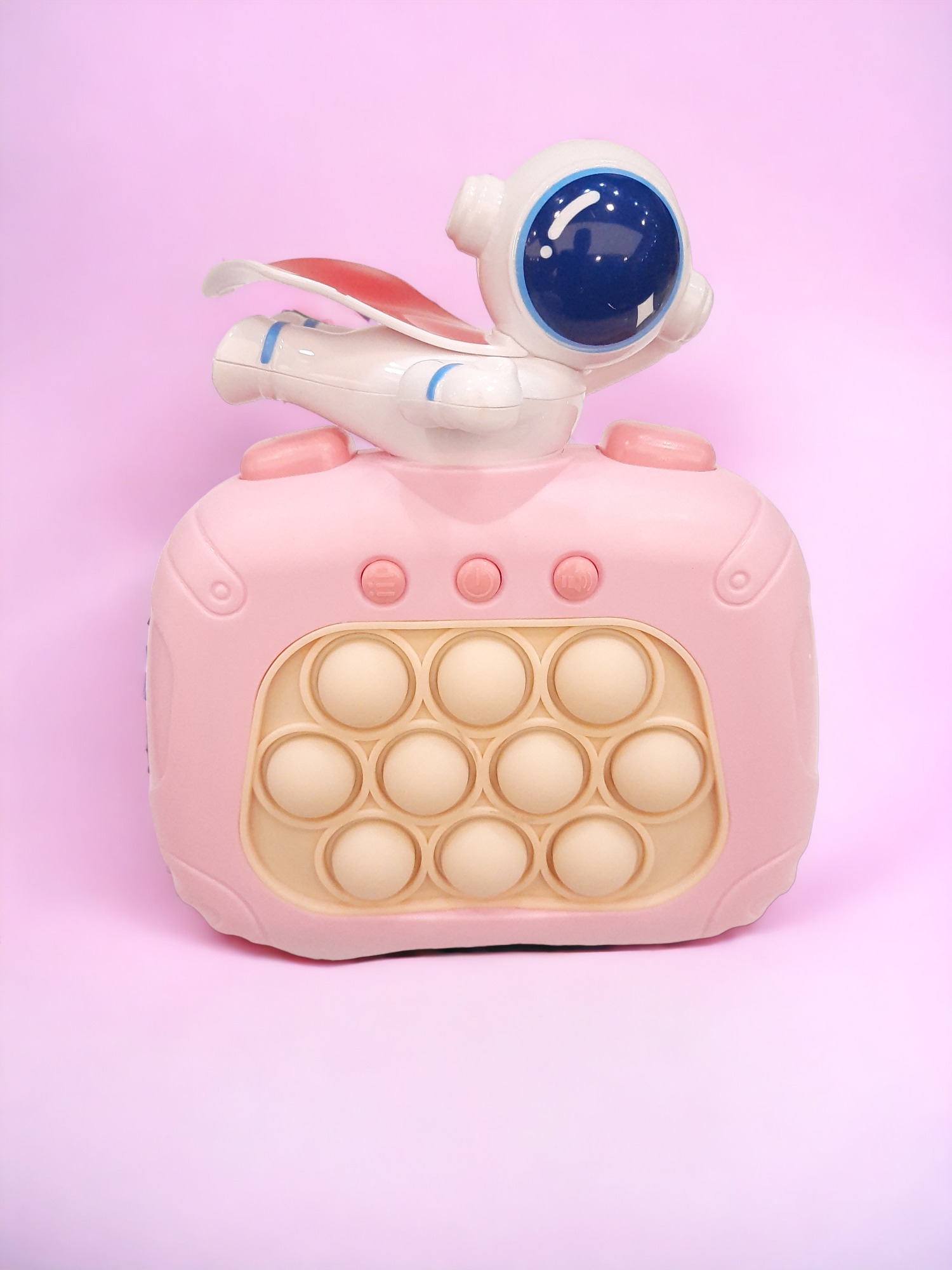 Elektronik Popit Pembe Astronot Modeli - Görsel 4