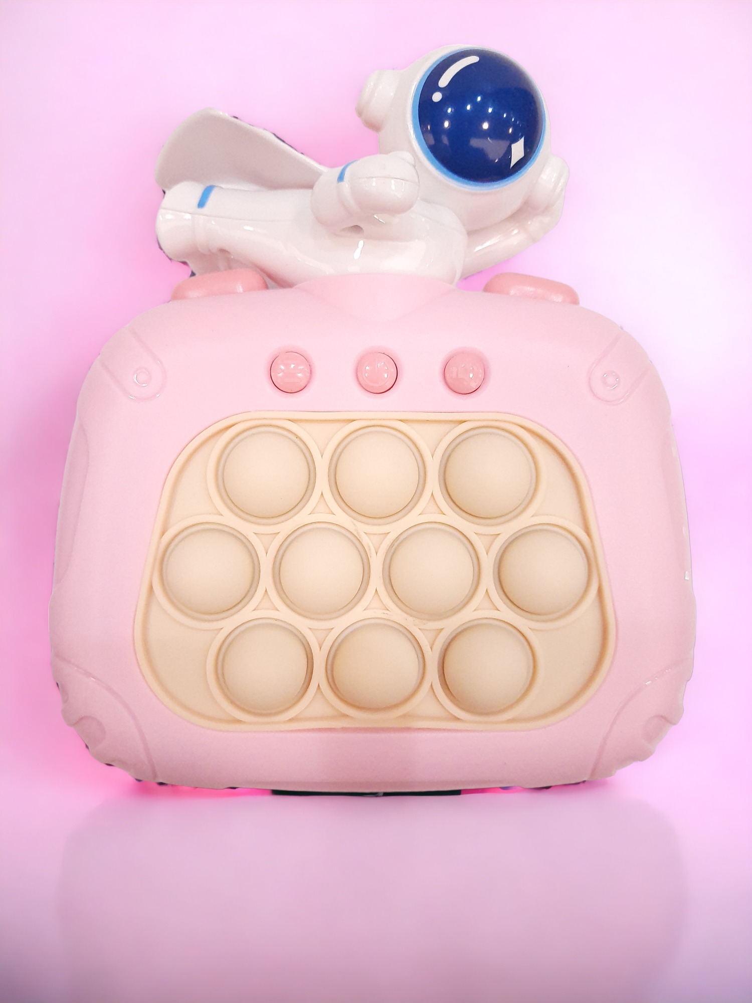 Elektronik Popit Pembe Astronot Modeli - Görsel 2