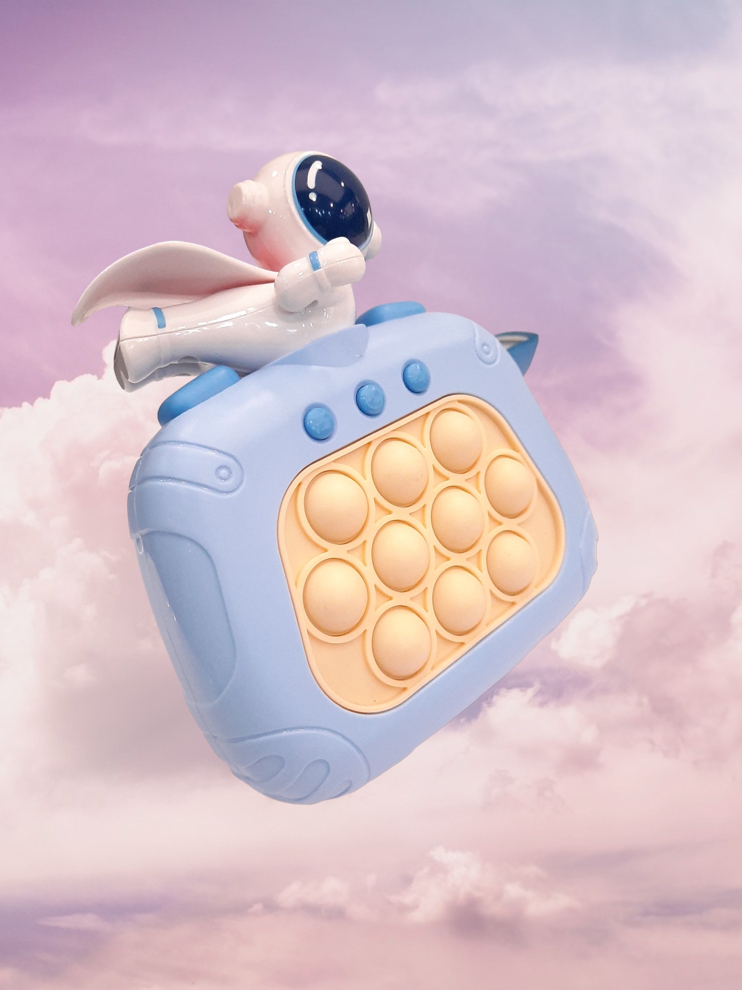 Elektronik Popit Mavi Astronot Modeli - Görsel 4